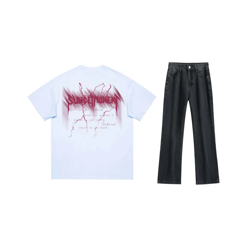 SUNSETMONENT Casual Sportswear Unisex-19