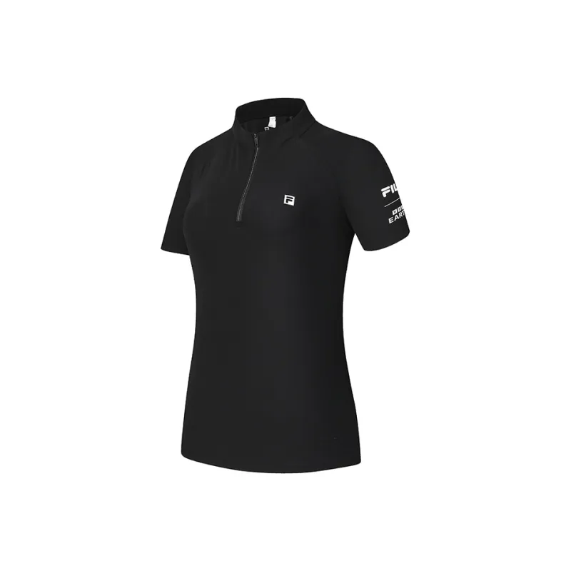 FILA x BBC EARTH T Shirt Women's Pitch Black-0