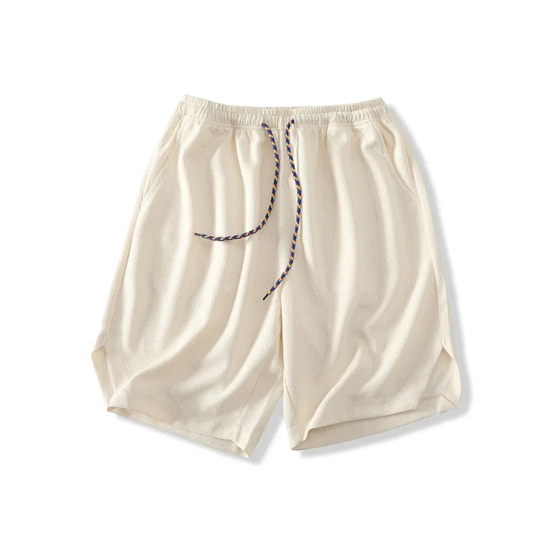 Caramella Casual Shorts Unisex White-5