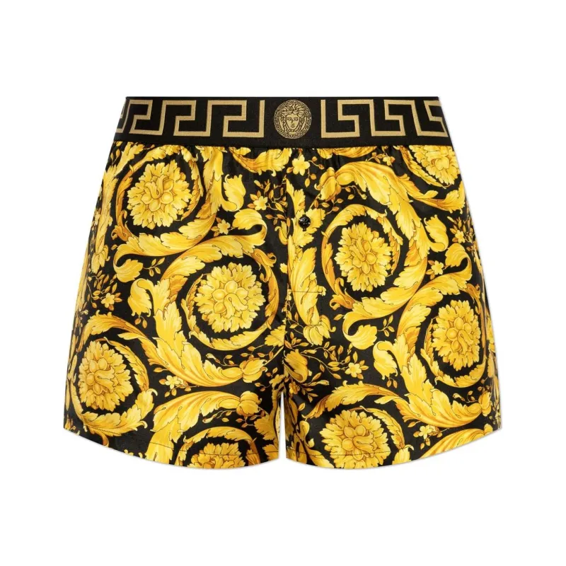 VERSACE Barocco Printed Shorts-0