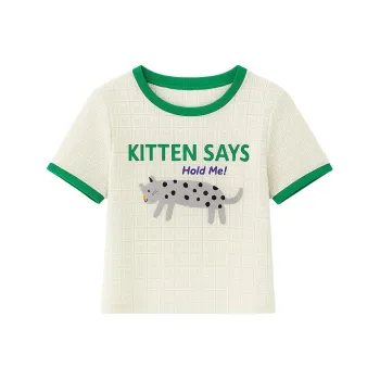 LUYOUYE Puff Sleeve T Shirt Women's