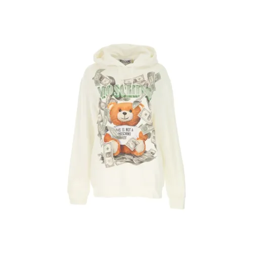 MOSCHINO Sweatshirts Women's White
