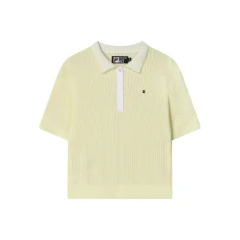 FILA WHITE SPECIAL Knitwear Women's Chrysanthemum Yellow