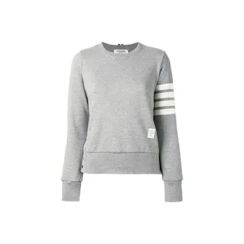 THOM BROWNE Classic Loopback 4 Bar Sweatshirt