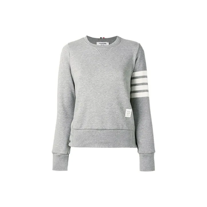 THOM BROWNE Classic Loopback 4 Bar Sweatshirt-0