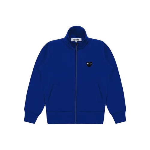 CDG Play Sweatshirt Women's Blue