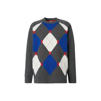 Burberry Cashmere Sweaters Women's Gray