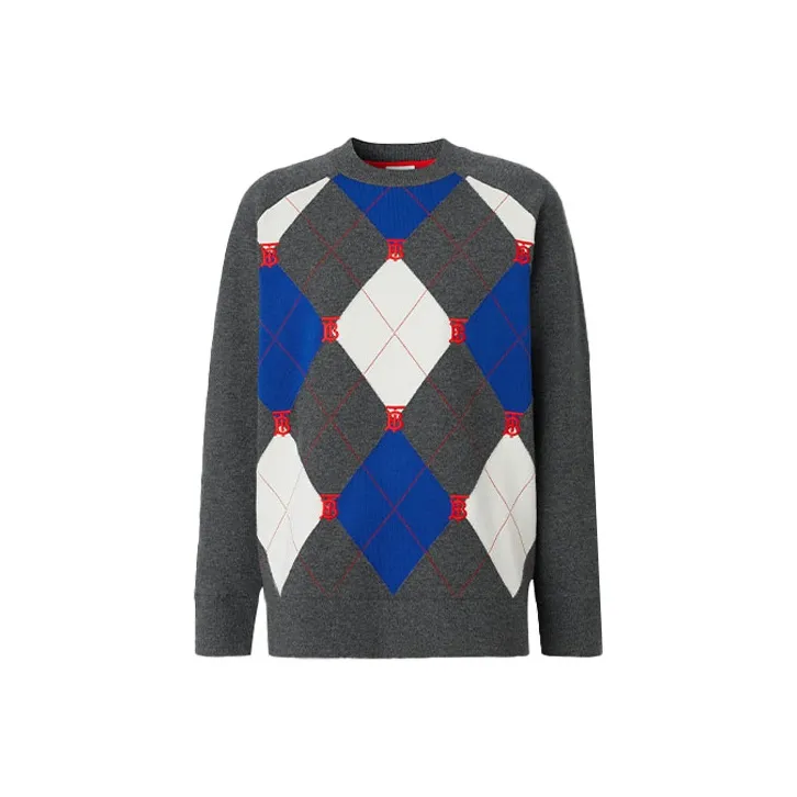 Burberry Cashmere Sweaters Women's Gray-0