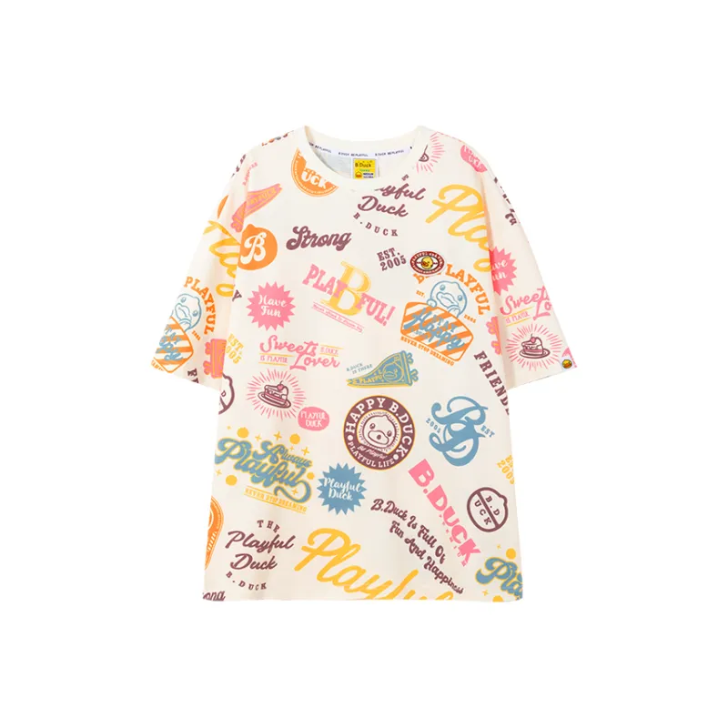 B.Duck T Shirts Women's Beige-0