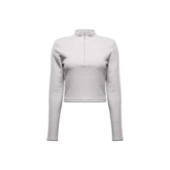 Nike Sportswear Phoenix Plush Women's Slim Long Sleeve Cozy Fleece 1/2 Zip Top