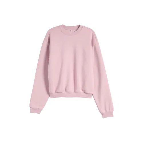 SKIMS COTTON FLEECE CLASSIC CREWNECK Sweater Women's Dusk/Nightfall Color
