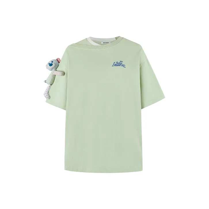 13 DEMARZO Drop Shoulder Sleeve T Shirt Unisex-0