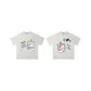 Two-Piece Set (White Heather Gray Blue Logo+White Heather Gray Pink Logo)