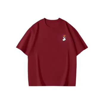 Cotton Gene Drop Shoulder Sleeve T Shirt Women's