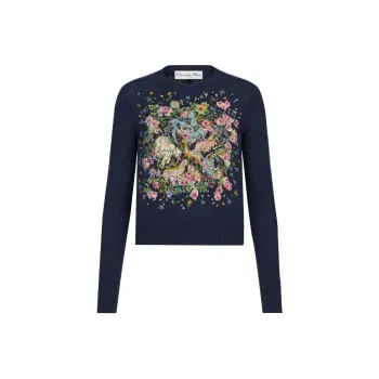 DIOR FW22 Knitwear Women's Navy Blue