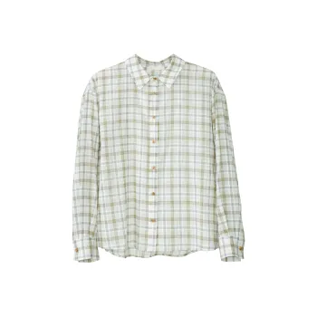 Fstudio Thin Long-Sleeved Shirt Women's Yellow