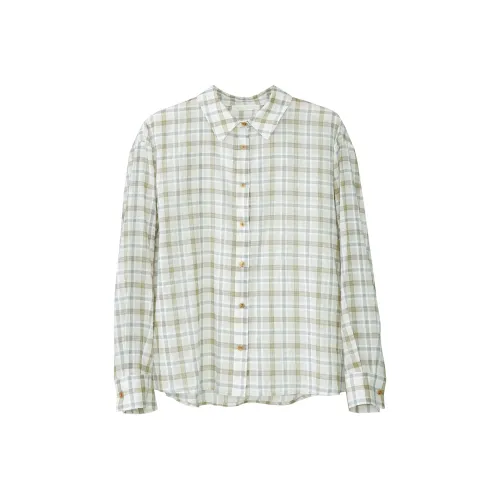Fstudio Thin Long-Sleeved Shirt Women's Yellow