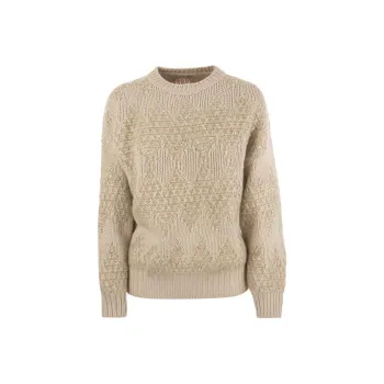 Brunello Cucinelli Sequin Embellished Knitted Jumper