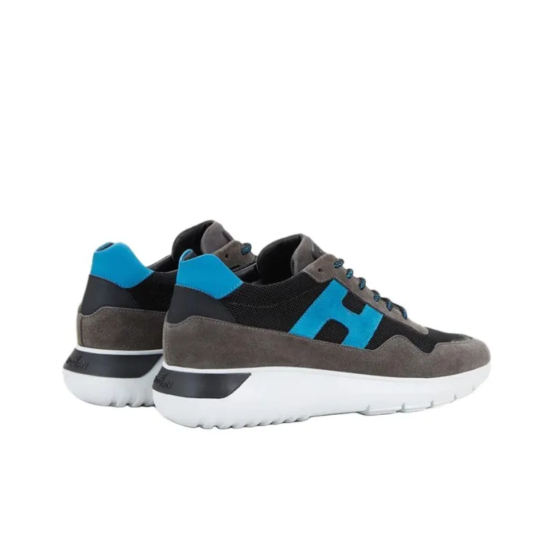 HOGAN Interactive³ Low Top Casual Shoes Men's Dark Gray-3