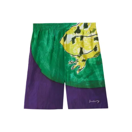 Burberry Printed Elasticated Shorts