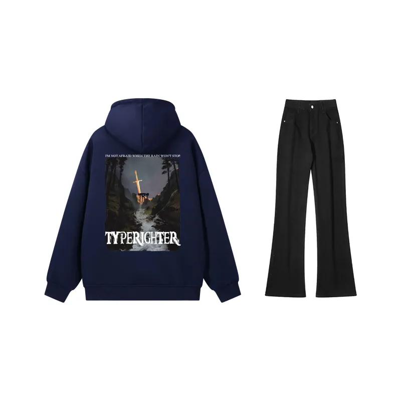 TYPERIGHTER Sweatshirt Set Unisex-5