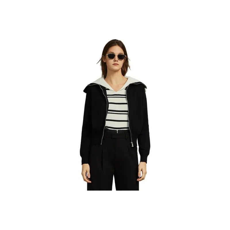 ELLE Sweaters Women's Black-0