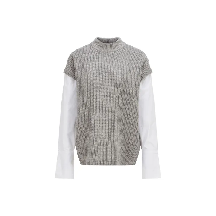 HUGO BOSS Cashmere Sweaters Women's Gray-0