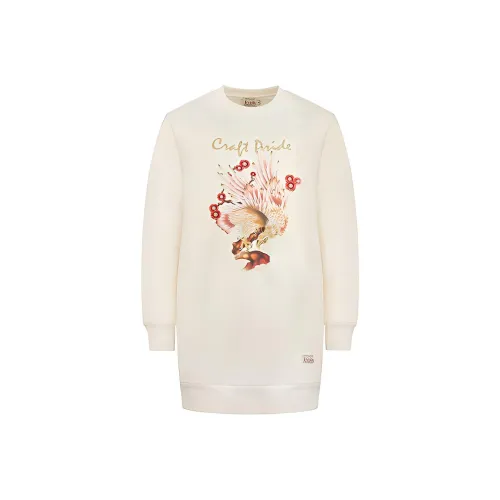 EVISU Sweatshirts Women's Ecru