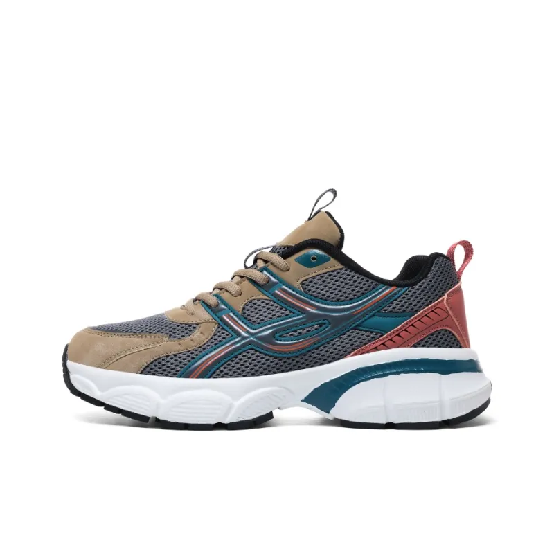 OUGLEMEN Cushioning, Slip Resistant, Abrasion Resistant Coverage Low Top Chunky Sneakers Unisex Box Included-13