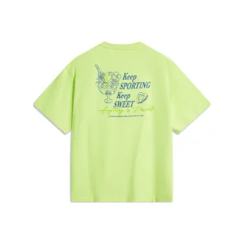 LiNing Sports Trend Series T Shirt Women's Lime Green