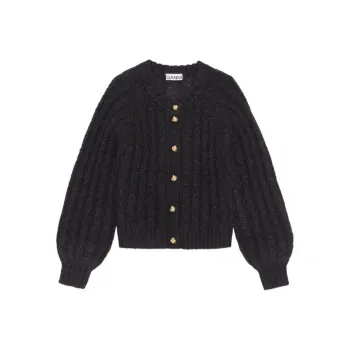 GANNI FW22 Knitwear Women's Black
