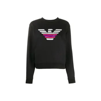 EMPORIO ARMANI Sweatshirt Women's Black