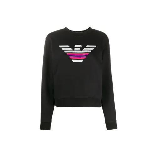 EMPORIO ARMANI Sweatshirt Women's Black