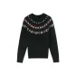 Black Christmas Jacquard
