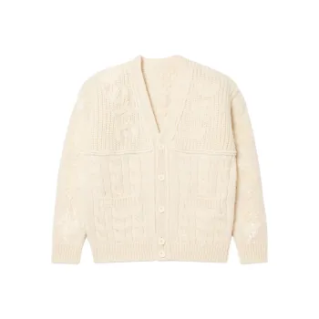 LACOSTE Sweater Women's Natural White