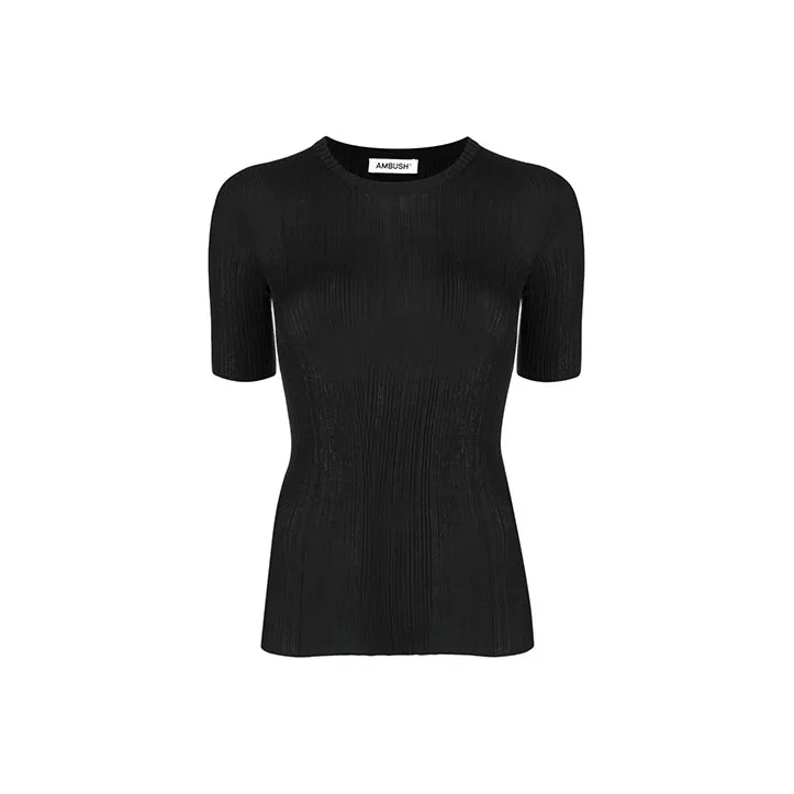 AMBUSH FW21 Loose Fit Knitwear Women's Black-0