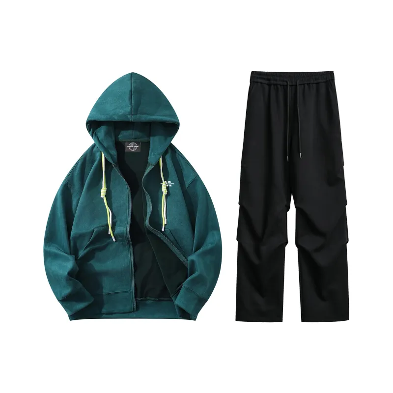 MEIPIN TANG Sweatshirt Set Unisex-13