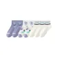 2 Purple+2 White Purple Pattern+3 White Stripes