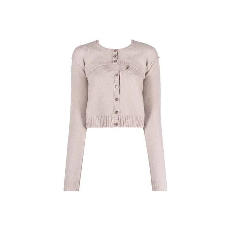 Acne Studios Layered Knitted Jumper-0