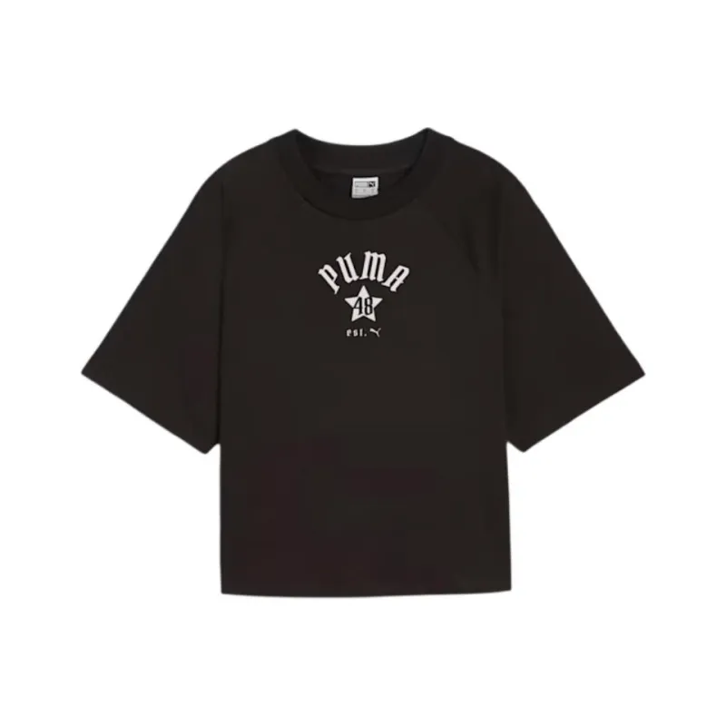 PUMA Classics Play Loud Women's Relaxed Tee-0