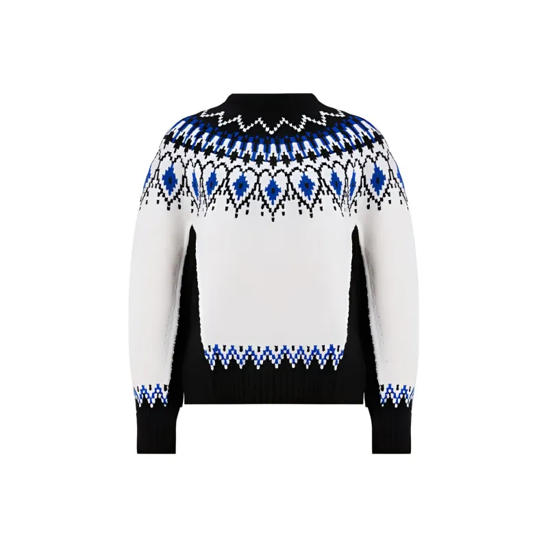 Alexander McQueen Fair-isle Intarsia Wool Jumper-0
