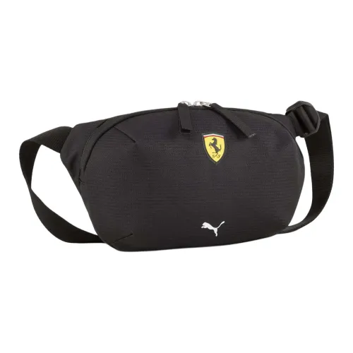 PUMA Ferrari Collaboration Polyester Fanny Pack Regular Unisex Black
