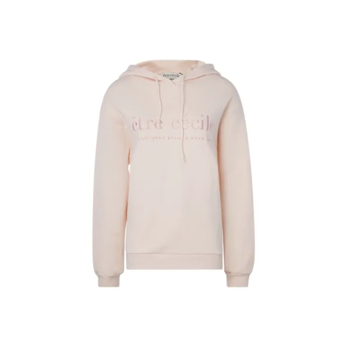 ETRE CECILE Hooded Regular Sweatshirt Women's Pink-0