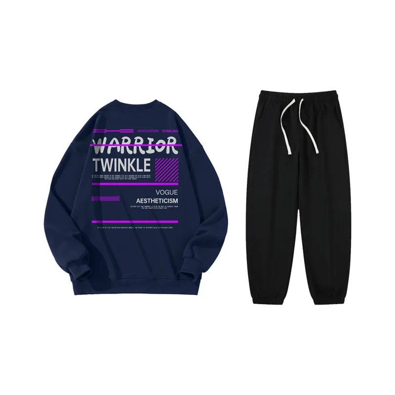 WARRIOR Sweatshirt Sets Unisex-2
