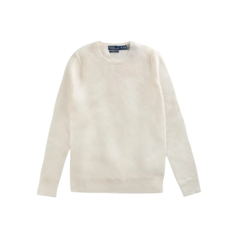 Polo Ralph Lauren Cashmere Long Sleeve Pullover Cream-0