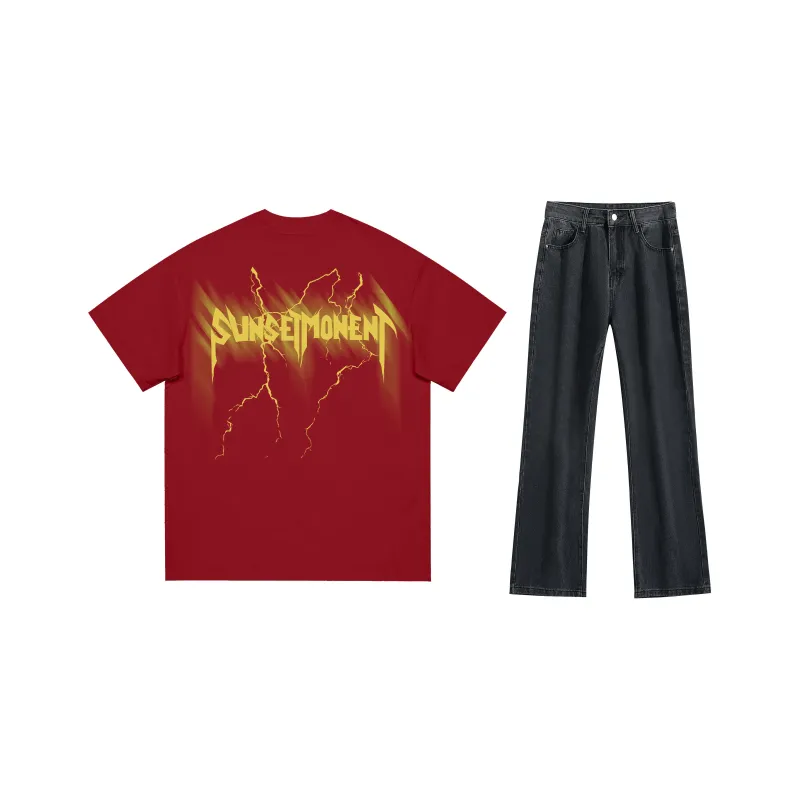 SUNSETMONENT Casual Sportswear Unisex-9