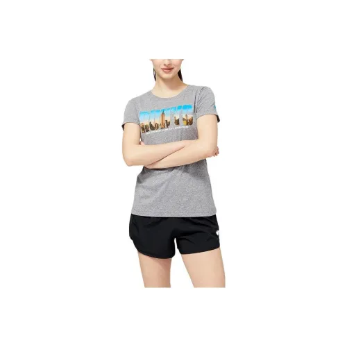 New Balance NYC Marathon T-Shirts Women's Gray