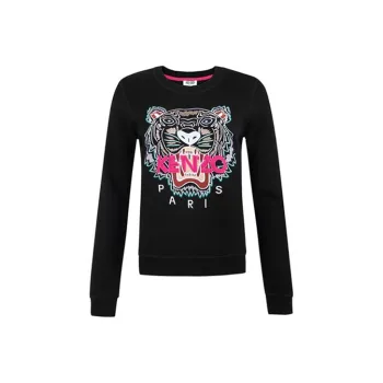 KENZO Classic Tiger Head Sweatshirt Women's Black