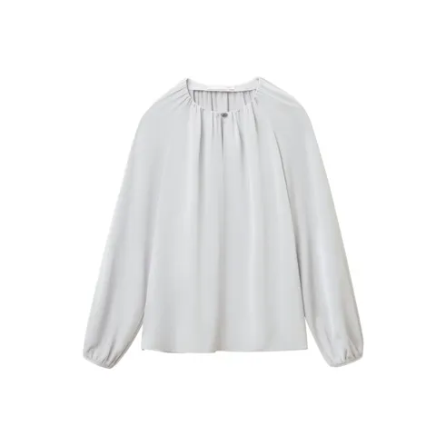 OVV Shirts Women's Silver Solid Color 11-0