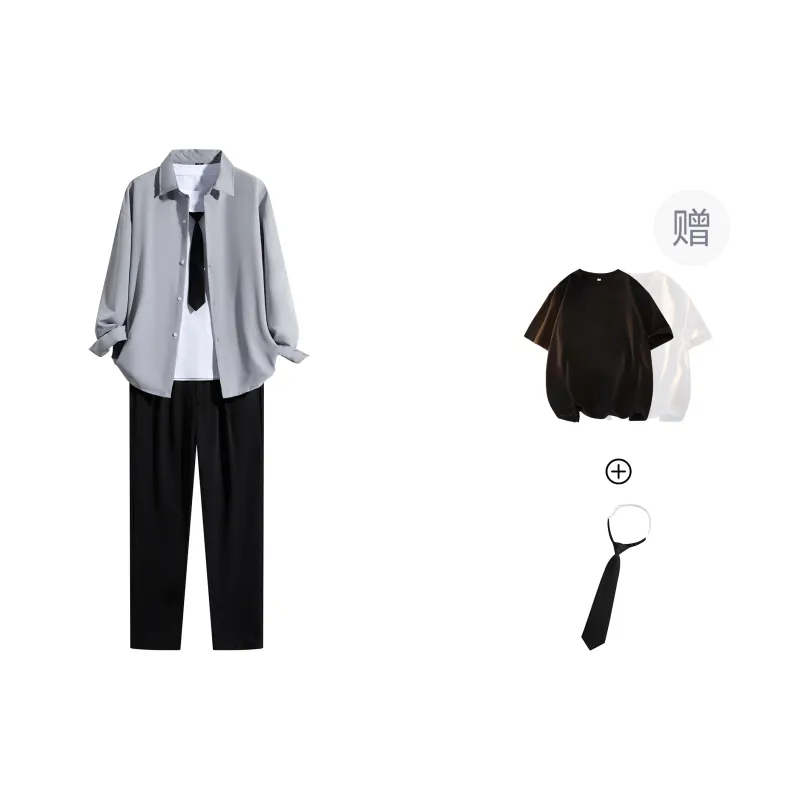 LA'T.WEEKEND Shirt Matching Set Unisex-10